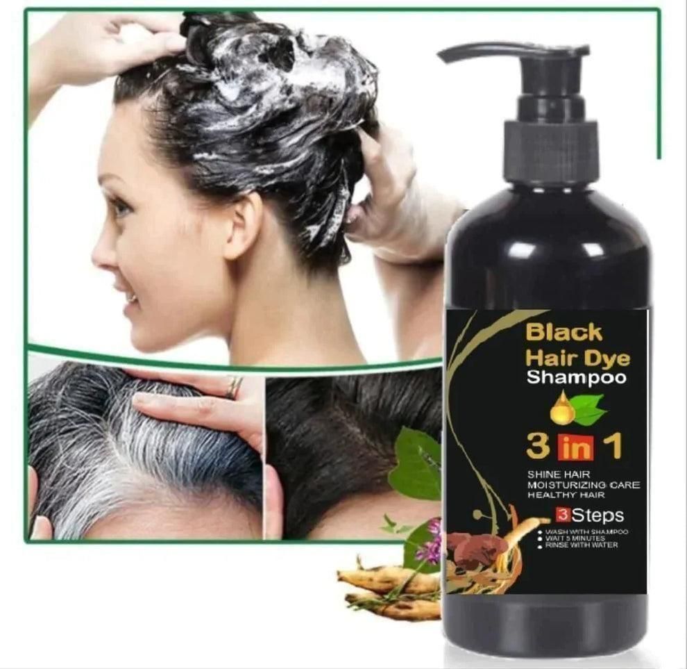 3 in 1 Hair Dying Shampoo